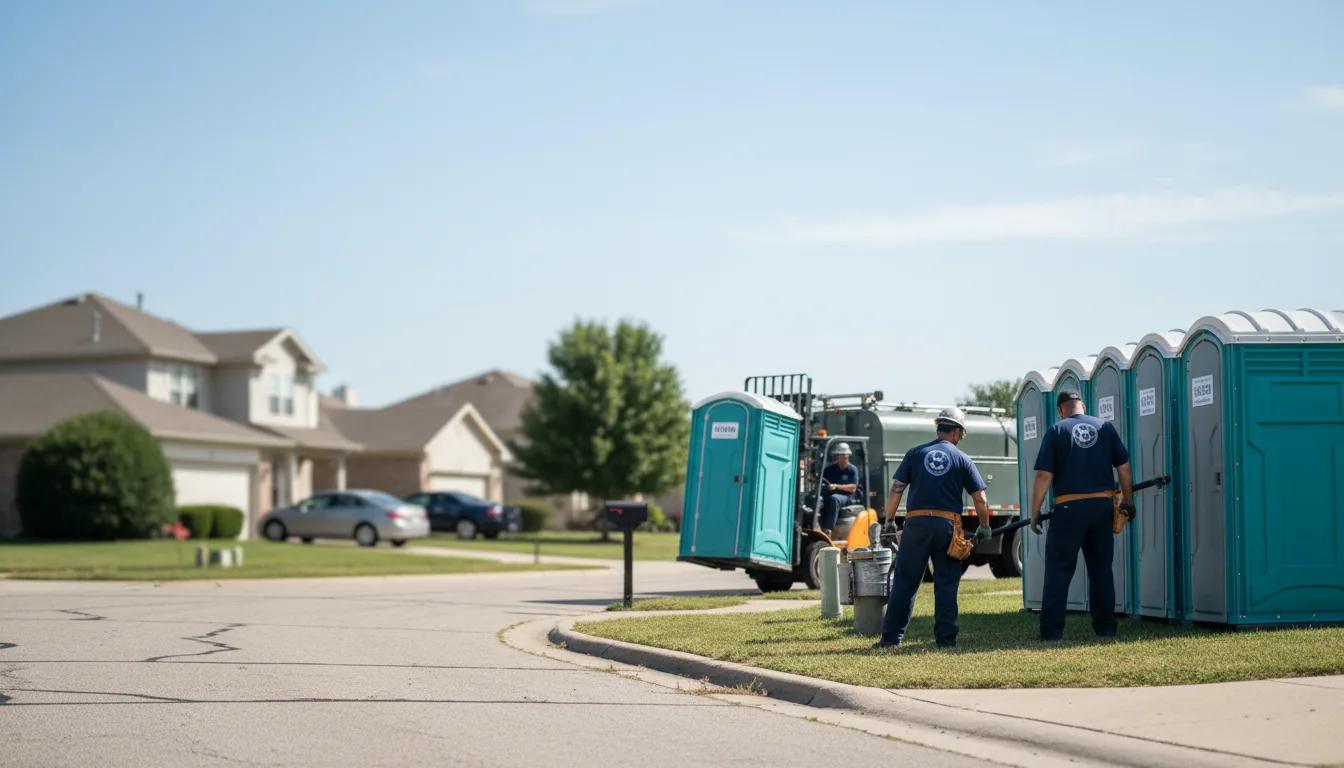 Porta Potty Rental in Tovey, IL near me